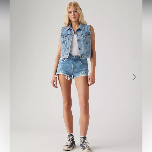 Tillys Jean button up tank nwt - Picture 4 of 4